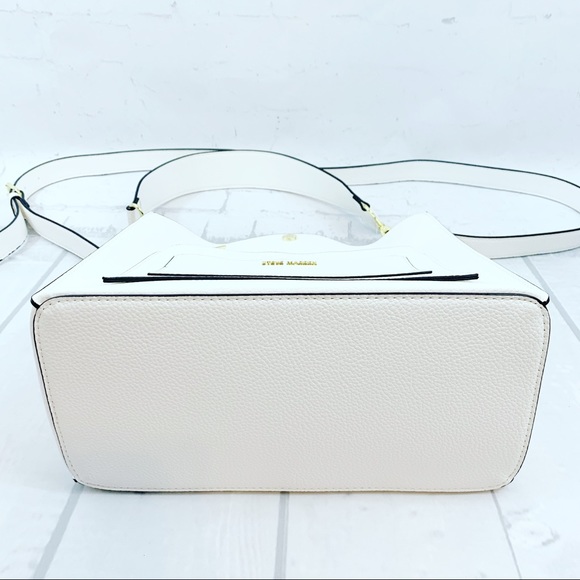 Steve Madden BLupita White Satchel Shoulder Bag - Picture 8 of 11